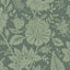 Bloemen behang Carved Floral Days of Bloom Green