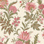 Bloemen behang Elegance Green Days of Bloom Roze groen