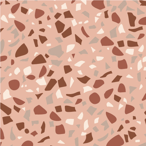 Terrazzo behang Days of Bloom Terra 