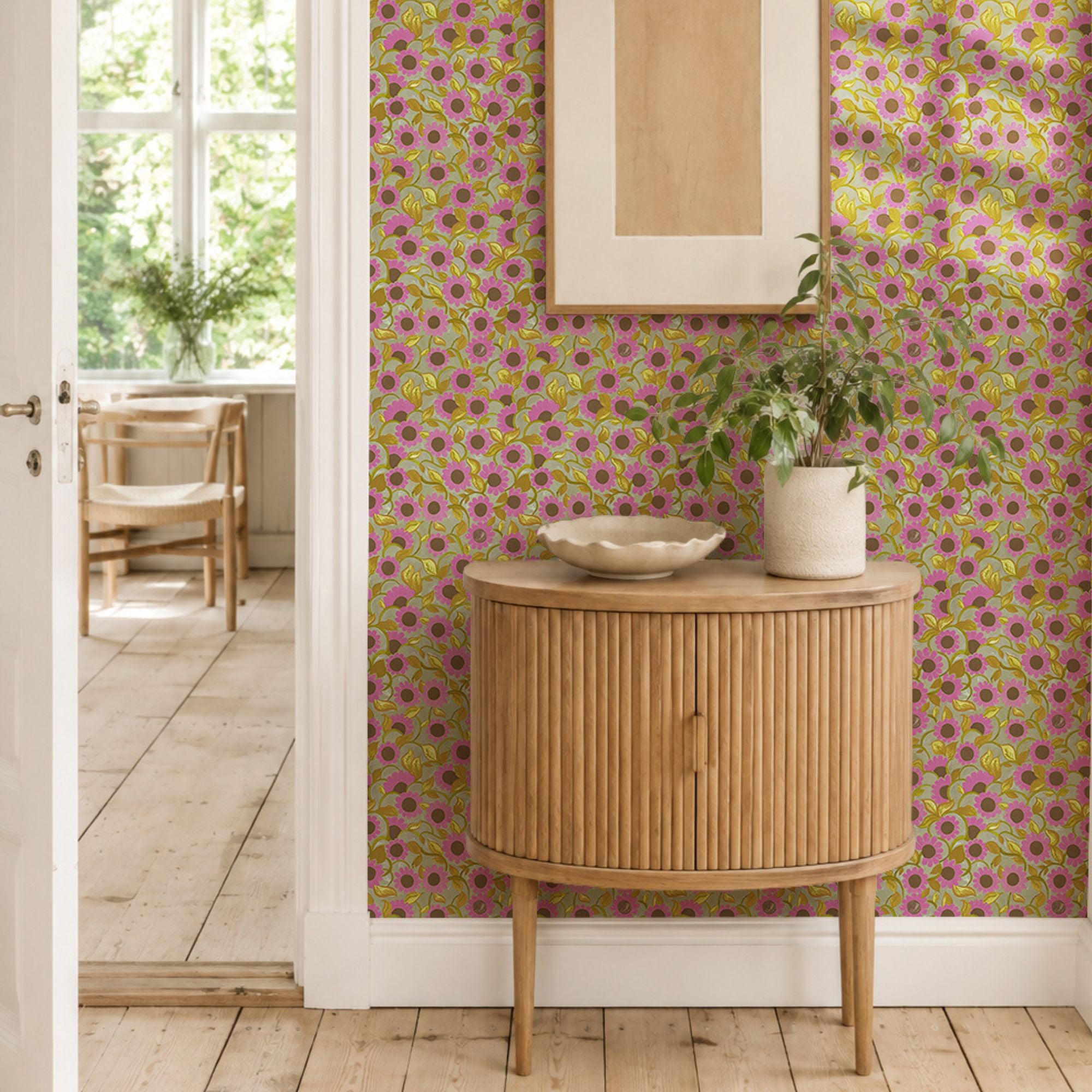 Wallpaper Indian Floral - Aimee