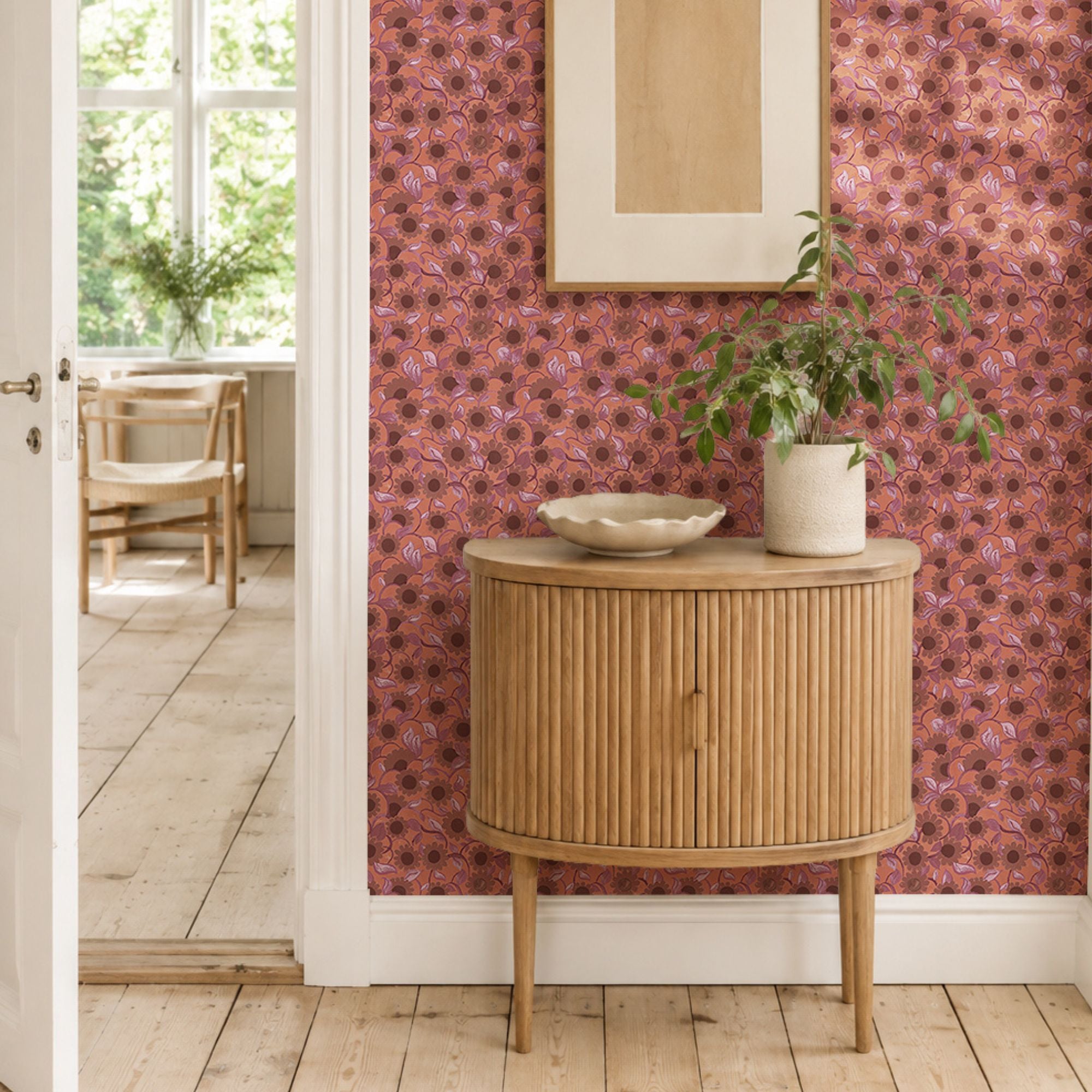 Wallpaper Indian Floral - Aimee