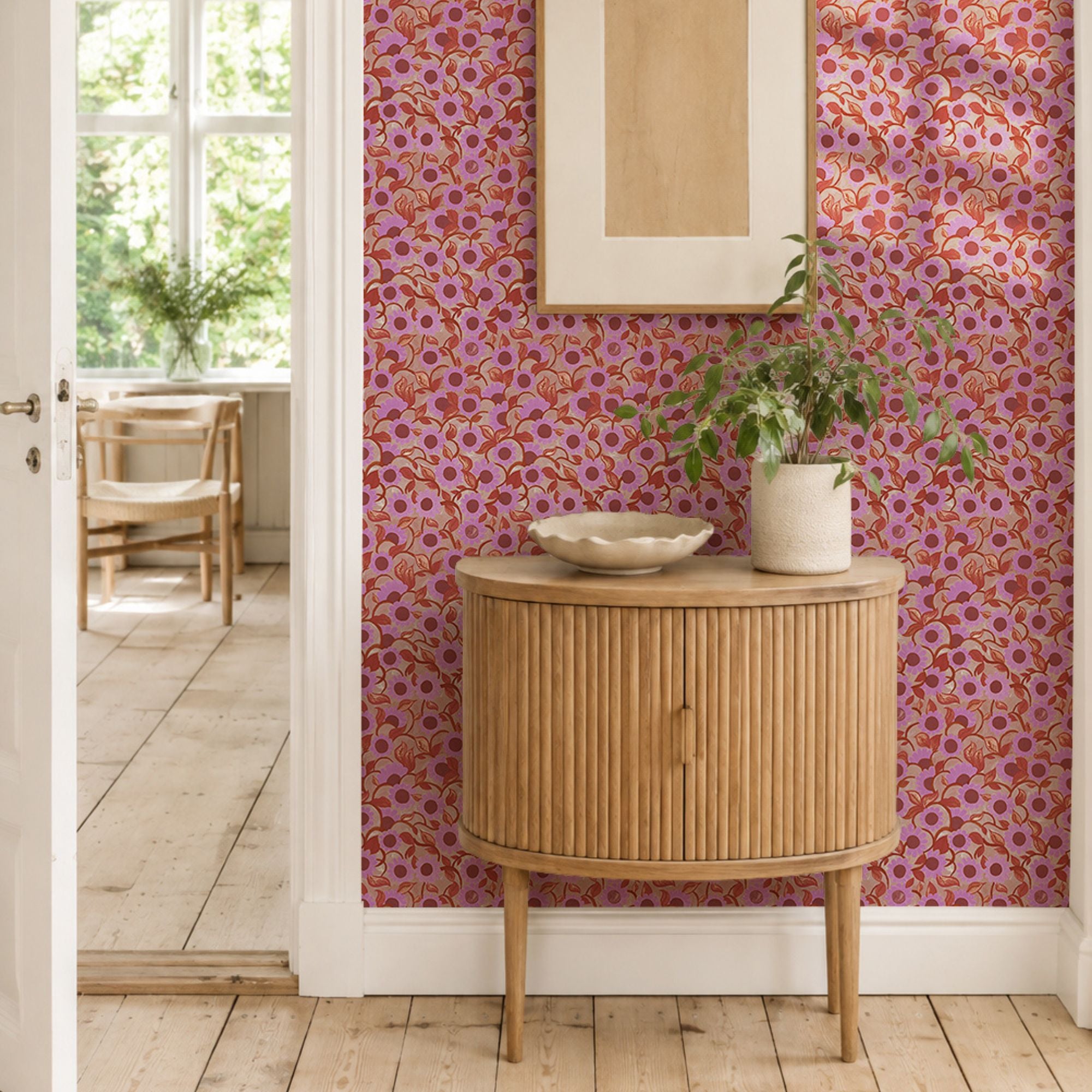 Wallpaper Indian Floral - Aimee
