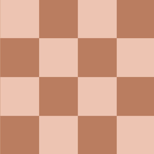 Behang Checkmate - Brown Secundaire afbeelding