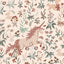 Unicorn behang roze groen days of bloom meisjeskamer kinderkamer behang