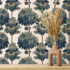 Bomen behang Tapestry Tree kinderkamer slaapkamer groen