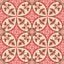 Retrobehang Connected Days of Bloom warm roze rood