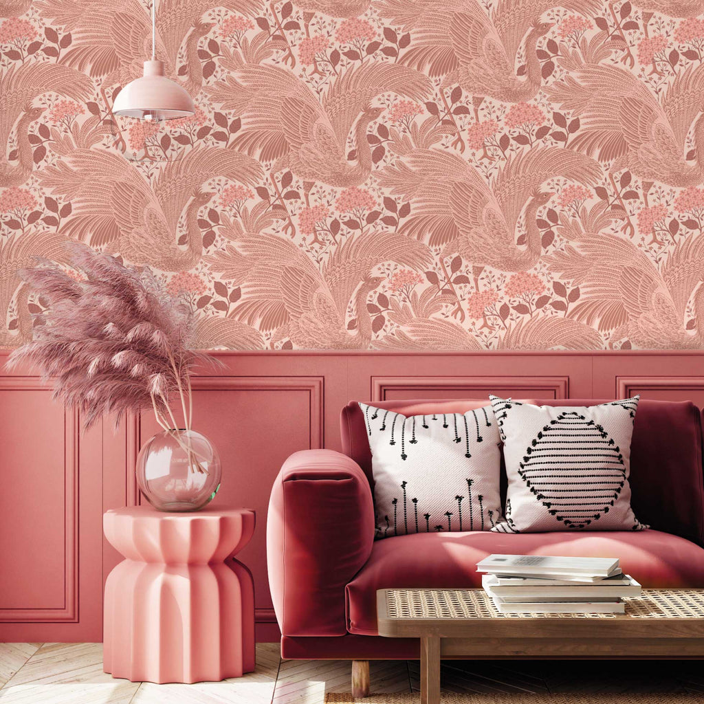 Proud Birds Vogelbehang Days of Bloom fotobehang terra