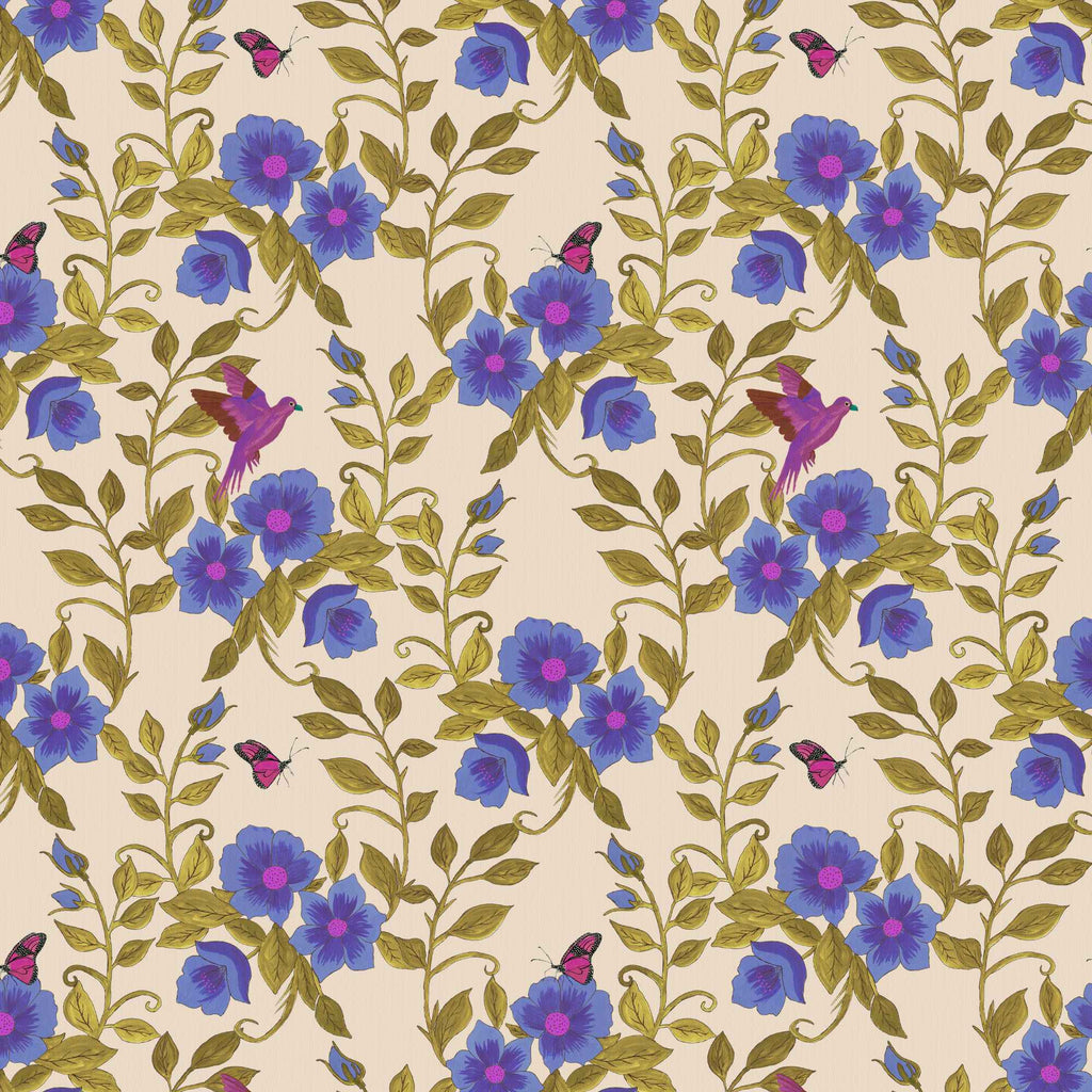 Wallpaper Indian Floral - Aimee