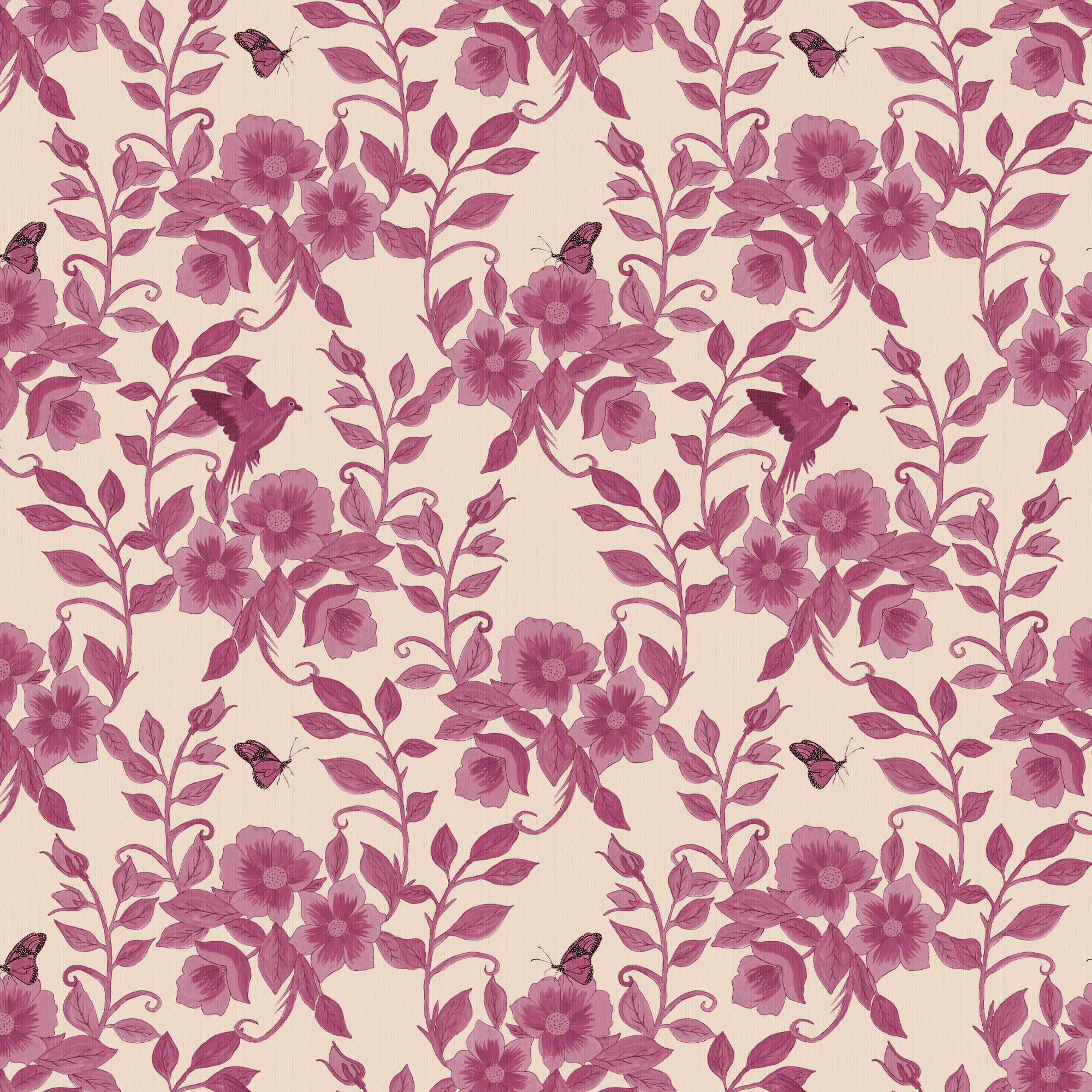 Wallpaper Indian Floral - Aimee Main image