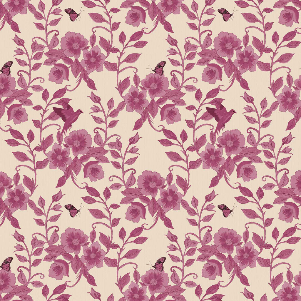 Wallpaper Indian Floral - Aimee
