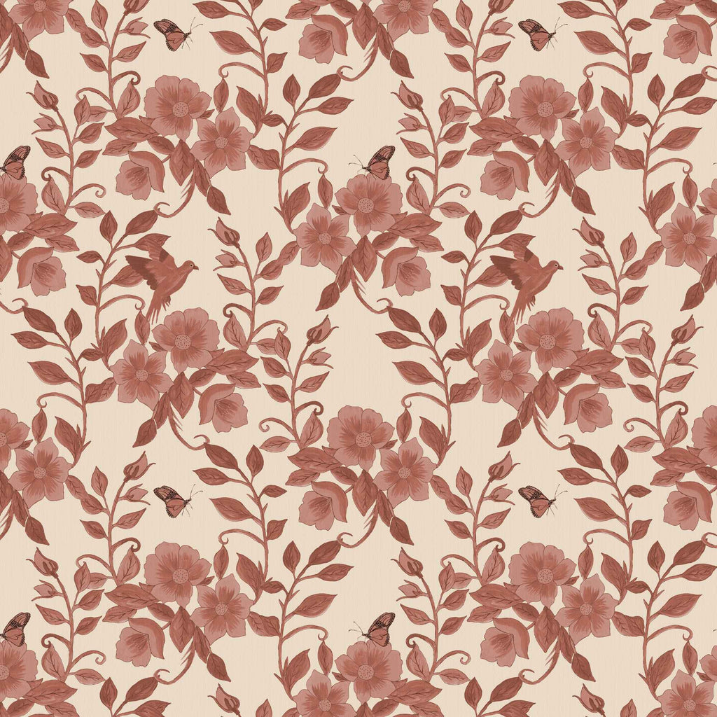 Wallpaper Indian Floral - Aimee