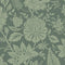 Bloemen Behang Carved Floral - Green