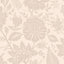 Bloemen behang Carved Floral Days of Bloom Ivory ivoor
