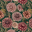 Dahlia Dreams bloemen behang Days of Bloom Black Forrest Groen