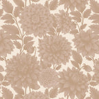 Dahlia Dreams bloemen behang Days of Bloom Dusty Pink Oudroze