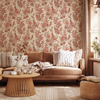 Bloemen behang Elegance Ruby Days of Bloom 