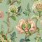 Bloemen Behang Fabulous Flowers - Mint