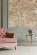 Bloemen Behang Dahlia Dawn - Vintage