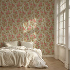 Bloemen behang Elegance Pink Day of Bloom Roze