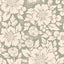 Days of Bloom Bloemen behang Styled Flowers Sage groen