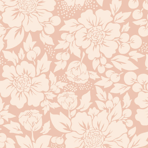 Days of Bloom Bloemen behang Styled Flowers Rose Roze 