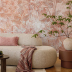 Bloemen behang Dahlia Dawn Days of Bloom Sunrise roze