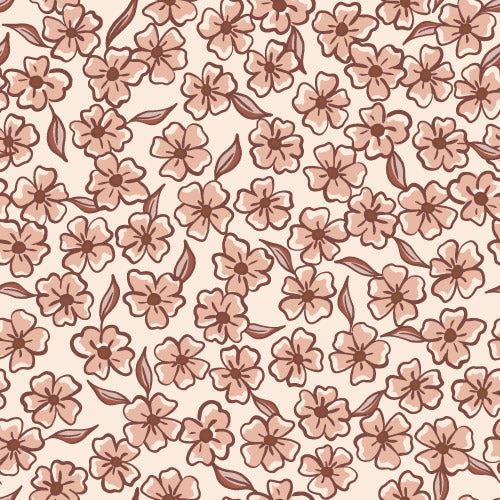 Days of Bloom bloemetjes behang meisjeskamer babykamer Sweet Flowery roze