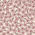 Days of Bloom bloemetjes behang meisjeskamer babykamer Sweet Flowery roze