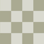 Blokken behang voor de kinderkamer checkmate green groen days of bloom