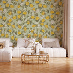 Citroenen behang Lemon Delight Days of Bloom mint