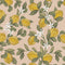 Behang Lemon Delight - Light Pink