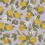 Citroenen behang Lemon Delight Days of Bloom lila 