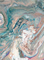 Days of Bloom Marble marmer behang blush horizon roze blauw