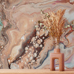 Days of Bloom Marble marmer behang Symphony of Sands roze