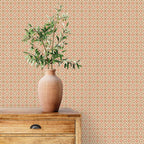 Retrobehang Connected Days of Bloom warm roze