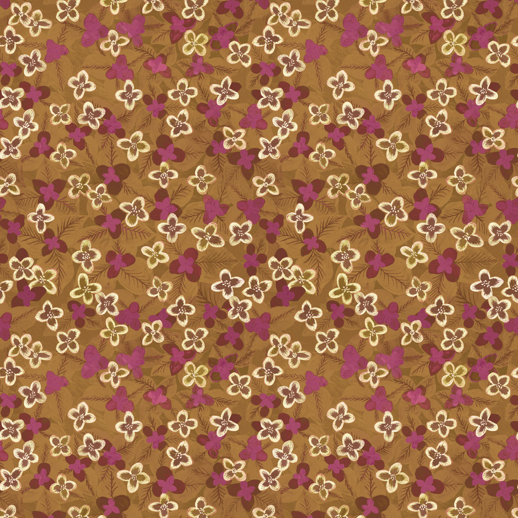 Wallpaper Indian Floral - Aimee