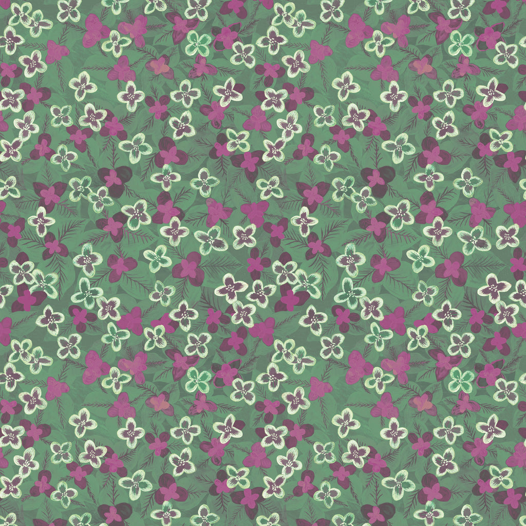 Wallpaper Indian Floral - Aimee