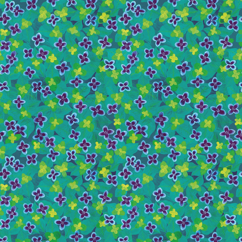 Wallpaper Indian Floral - Aimee