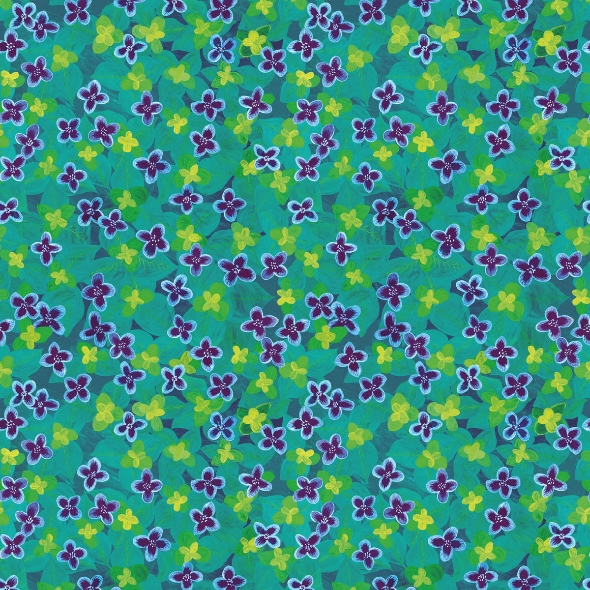 Wallpaper Indian Floral - Aimee