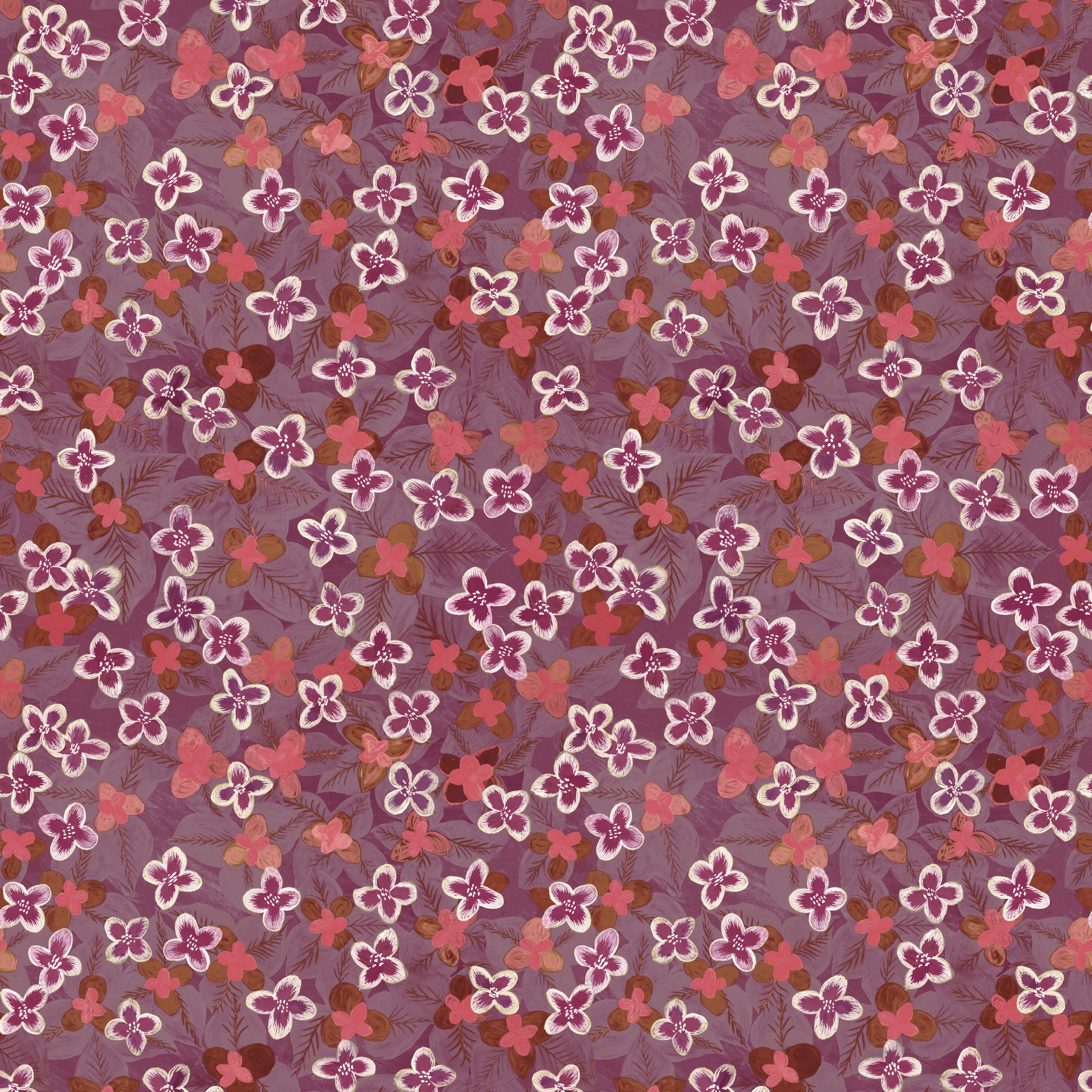 Wallpaper Indian Floral - Aimee Main image