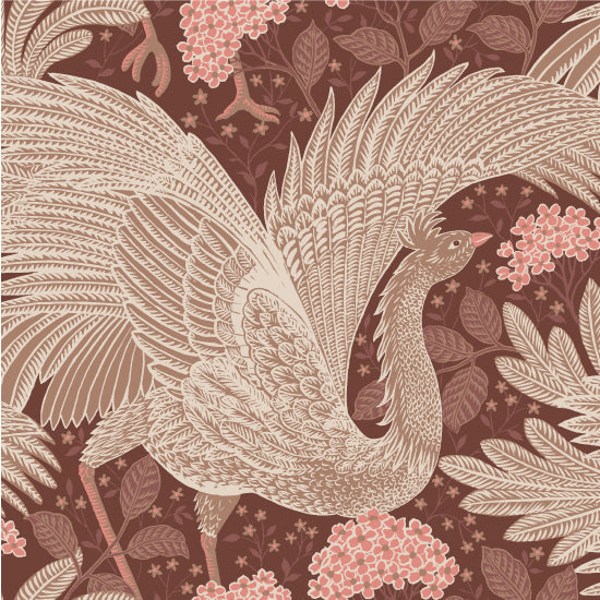 Proud Birds Vogelbehang Days of Bloom fotobehang aubrey terra