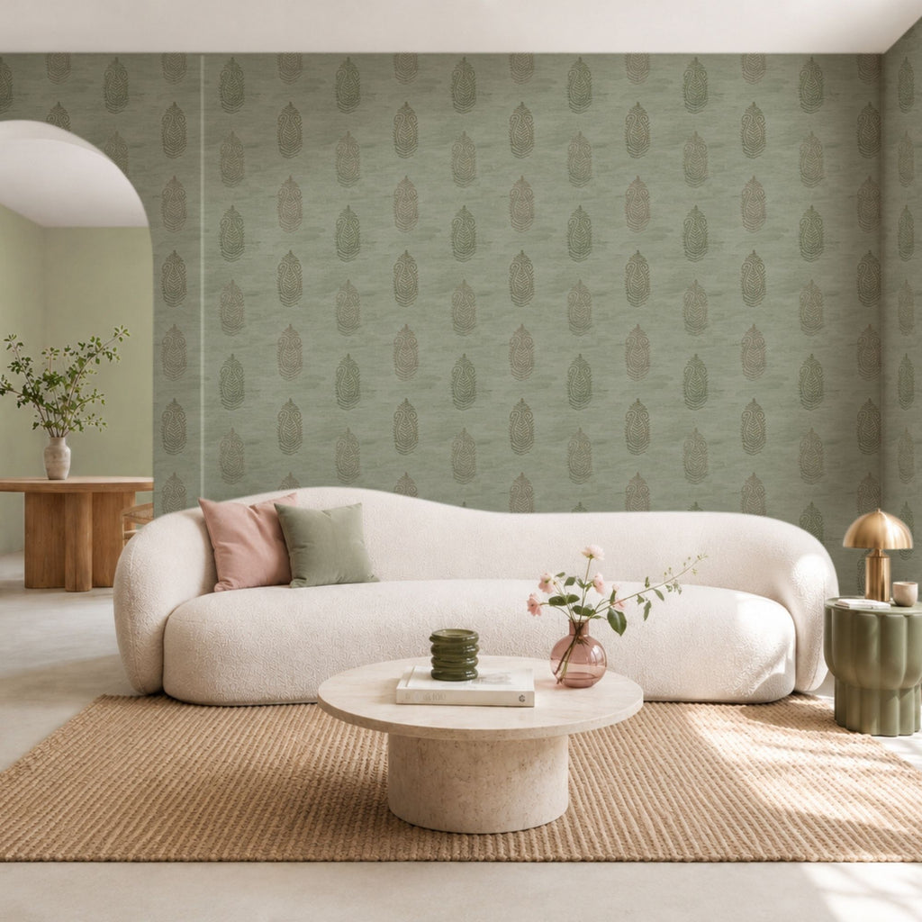 Wallpaper Indian Floral - Aimee