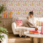 Wallpaper Indian Floral - Aimee