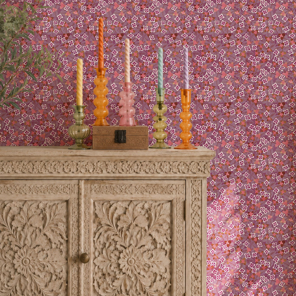 Wallpaper Indian Floral - Aimee