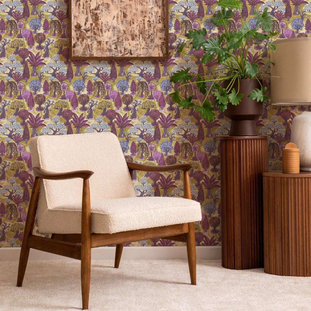 Wallpaper Indian Floral - Aimee