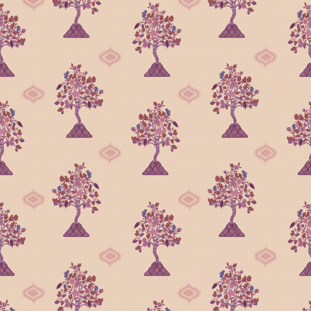 Wallpaper Indian Floral - Aimee