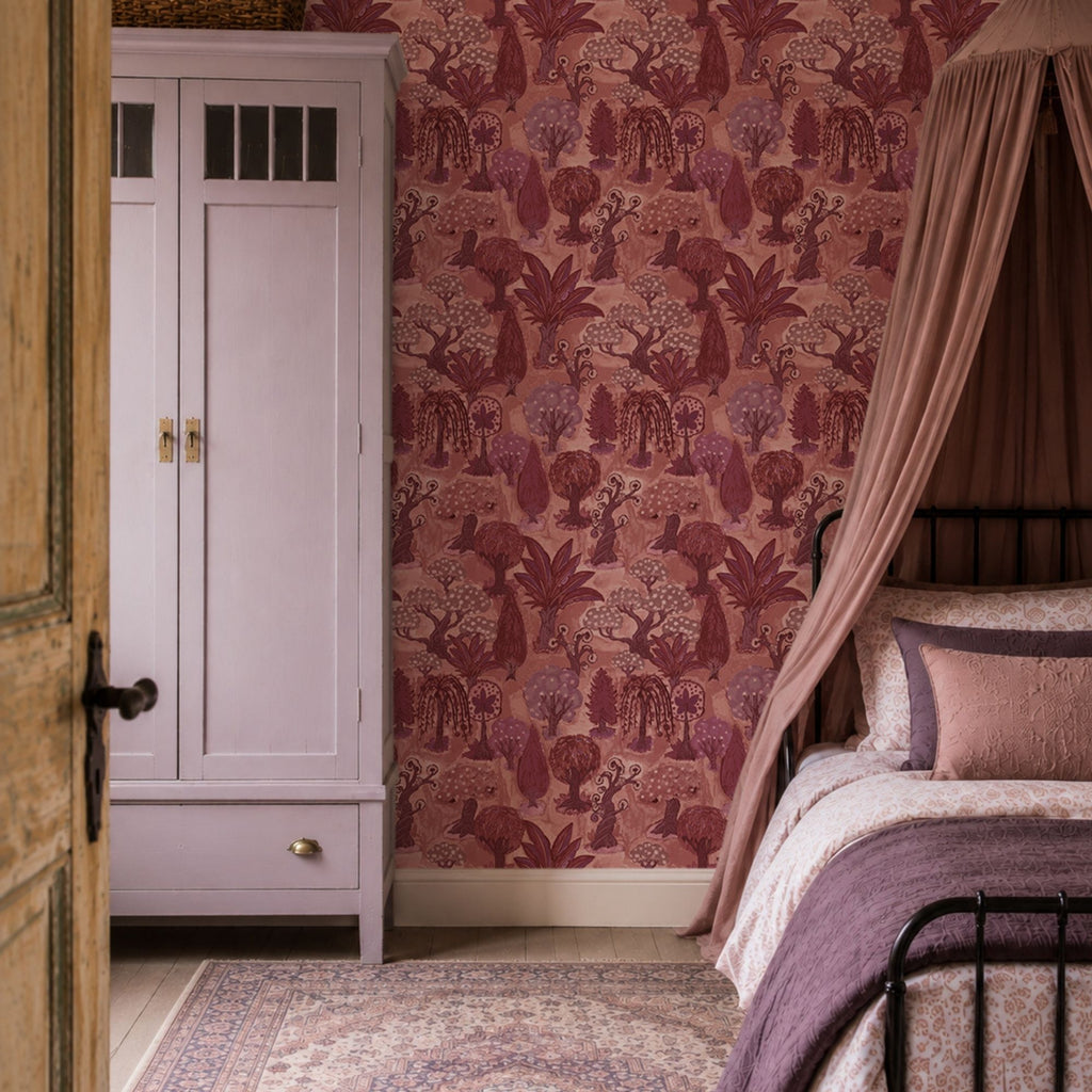 Wallpaper Indian Floral - Aimee