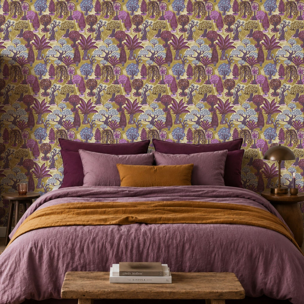 Wallpaper Indian Floral - Aimee