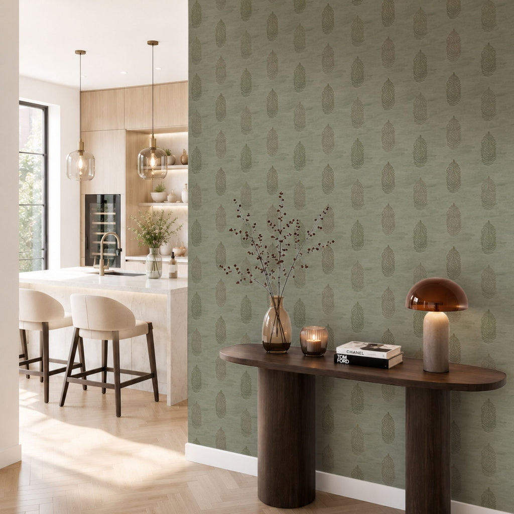 Wallpaper Indian Floral - Aimee
