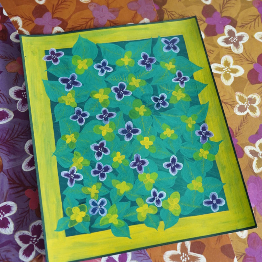 Wallpaper Indian Floral - Aimee